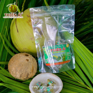 Kẹo Dừa Se Dẻo Vị Lá Dứa Truyền Thống Hộp 500gr